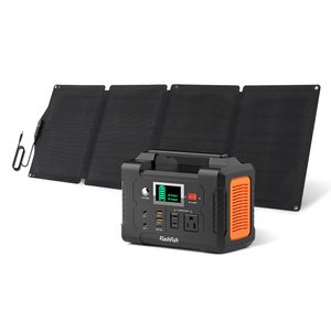 Stazione di Alimentazione Portatile 200W 151Wh, Generatore Solare con Pannello Solare Pieghevole ETFE da 60W, Supporta Ricarica Solare fino a 500W - Product Image 1
