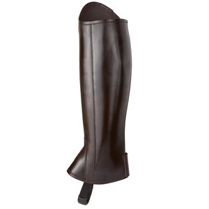 Custom Suede Leather Horse Riding <b>Chaps</b> Heavy Duty Equestrian <b>Half</b> Gaiters Adjustable Horseback Riding Workwear Gear Item - Product Image 5