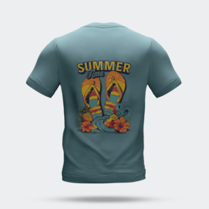 T-shirts imprimés DTF 100 % coton, personnalisables en usine, plusieurs tailles, transferts en gros, prêts à expédier, coupe ajustée, écologiques - Product Image 2