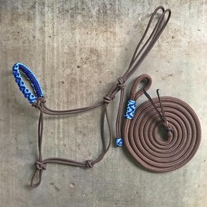 Juego de Cuerdas Trenzadas para Caballos, con Cabezal y Correa de Tracción, Resistentes, para Entrenamiento Ecuestre, Venta al Por Mayor - Product Image 1