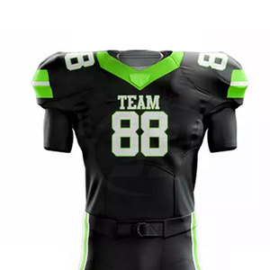 Uniforme de football américain de conception haut de gamme, tissu respirant en polyester à séchage rapide, vêtements de sport de haute qualité - Product Image 2