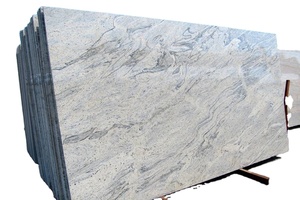Dalles et grandes plaques de granit blanc du Cachemire, pierre polie au design moderne pour comptoirs intérieurs, villas, pierres tombales et monuments - Product Image 6