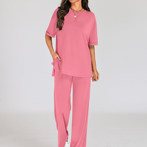 Women's <b>Sets</b> Athletic Matching <b>Set</b> Jogger Bottoms Comfortable Fitness Running Travel Wear Summer Co-ord <b>Set</b> For Women's - Product Image 4