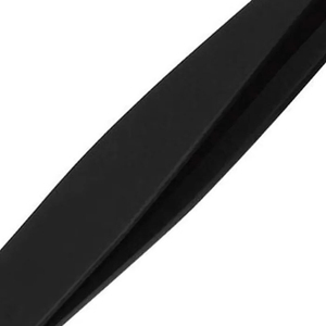 Pince à cils à pointe lisse en acier inoxydable, logo personnalisé, outil professionnel pour extensions de cils 531 - Product Image 5