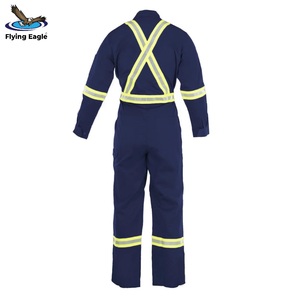 Uniforme de Trabajo de Fábrica OEM, Chaqueta y Pantalones Transpirables de Algodón con Múltiples Bolsillos, Conjunto de Ropa de Trabajo Industrial - Product Image 5