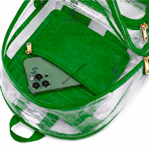 Sac à dos transparent Alpha Kapa Alpha Sorority, sac de transport transparent, sac à dos en PVC transparent, sac transparent approuvé par la sécurité - Product Image 2