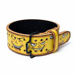 Cinturones de levantamiento de pesas Power Anime Belts para entrenamiento y fitness, cinturón de entrenamiento con soporte lumbar - Product Image 3