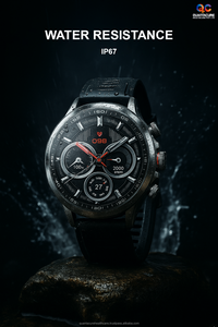 QC AX03 Unisexe 4G Sport Smartwatch Caméra 4MP Stockage 32 Go Batterie 1800mAh Navigation GPS Appel WiFi-Compatibilité Android IP67 - Product Image 6