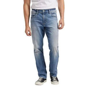 Jeans de Mezclilla con Corte Bootcut Personalizados, Pantalones Casuales de Algodón Premium, Fabricante de Ropa OEM, Ropa al por Mayor de Marca Privada - Product Image 4