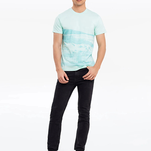 Camisetas Estampadas de Verano, Personalizadas, 100% Algodón, Fabricante Pakistaní, Camisetas Transpirables de Alta Calidad para Hombre - Product Image 5