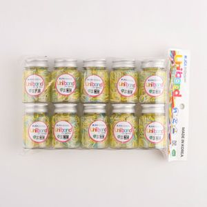 Bandas elásticas para el cabello Uniband de TPU hechas en Corea, lazos para el cabello unisex casuales, empaquetadas en botella. - Product Image 1
