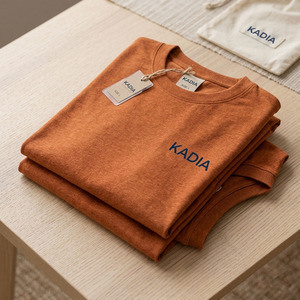 T-shirt à manches courtes pour homme, nouvelle collection 2026, écologique, 200g, impression personnalisée, mélange polyester/coton, t-shirts unisexes de haute qualité - Product Image 5