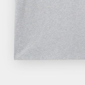 T-shirt Homme Streetwear Oversize à Épaules Tombantes en Coton Tricoté Lourd 100% Personnalisé OEM ODM - Product Image 5