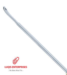 เครื่องมือผ่าตัดดูดหน้าผากแบบโค้ง 23.5 ซม. ยี่ห้อ Daniel ทำจากสแตนเลสสตีล สำหรับการผ่าตัดผ่านกล้อง - Product Image 2