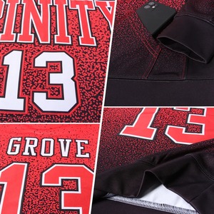 Sudadera con Capucha Personalizada para Hombre, con Nombre y Número del Equipo, Bordado Personalizado, Sublimación Degradada, Estilo Deportivo Urbano - Product Image 5