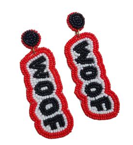 Déclaration À La Main Perlé Broderie Boisson Frites Humburger Boucle D'oreille Élégant Beau Nouveau Design De Luxe Fantaisie Et Dernières De L'Inde - Product Image 3