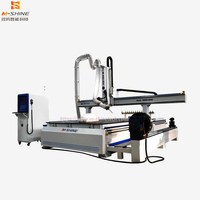 Router CNC M-shine MS90-2040 con Cabezal Oscilante para Cortar y Tallar MDF Sólido