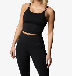 Ensemble de yoga premium pour femmes : soutien-gorge de sport et leggings ultra-extensibles, séchage rapide, vêtements de sport, fournisseur OEM sous marque privée - Product Image 2