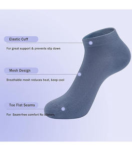 Calcetines de Vestir para Hombre, Transpirables, Suaves, de Alta Calidad, Ecológicos, Anti-Olor, con Diseño de Dibujos Animados, Cómodos, Elásticos y de Secado Rápido - Product Image 3