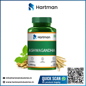 Tabletas de Ashwagandha de 1200 mg, 120 Cápsulas Vegetales para Adultos, Suplemento Herbal para el Alivio del Estrés y la Salud Muscular, No Apto para Niños - Product Image 2