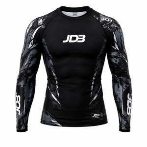 Camiseta de Compresión de Manga Larga JDB Personalizada para MMA, Ropa Deportiva para BJJ y Grappling, Transpirable, de Secado Rápido, con Estampado por Sublimación, para Gimnasio - Product Image 2