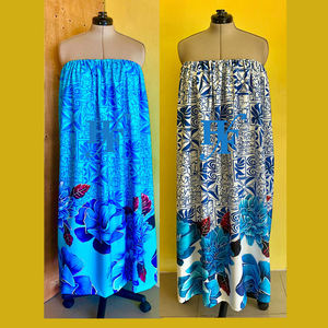 Nuevo Sarong Tribal Polinesio de Tonga al por Mayor, Falda Lavalava con Estampado Tribal para Mujer, Falda Hawaiana de Playa a la Moda - Product Image 5