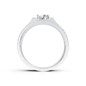 Anillo de compromiso de moissanita para hombre, plata de ley 925, anillo llamativo con incrustaciones, estilo hip hop, anillo de boda de lujo, regalo para esposo - Product Image 2