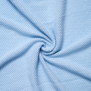 Light Blue Knitted Throw Heirloom Lace <b>Blanket</b> 100% Cotton Solid Color Rectangular Folded Cute Eco-Friendly Home Use All Seasons - Product Image 6