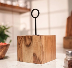 Premium <b>Wooden</b> Spoon Holder for <b>Kitchen</b> Storage Organization and Home Cooking <b>Accessories</b> - Product Image 1