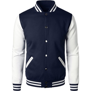 FINER THREADS FH-MVJ-04632 Blouson universitaire d'hiver pour homme 100% coton Col montant Respirant Service OEM Faible MOQ - Product Image 3