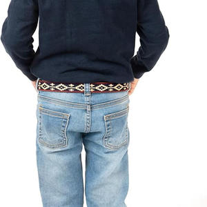 Cinturón de polo duradero con diseño textil tejido a mano y acabado en cuero, diseñado para ropa informal, estilo ecuestre y uso prolongado. - Product Image 4