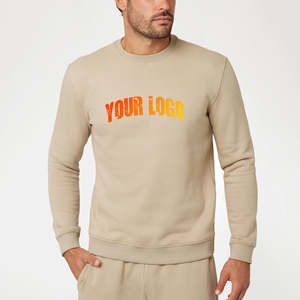 Sweat-shirts en molleton 350 g/m² personnalisés unisexes pour femmes et hommes, col rond, poids lourd - Product Image 4