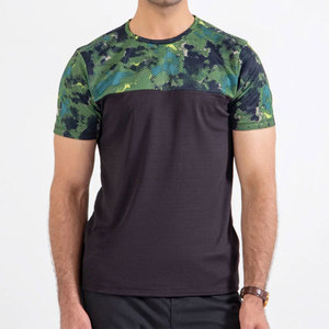 เสื้อยืดออกกำลังกายผู้ชายสำหรับยิม แบรนด์ High Manufacturers ผ้าโพลีเอสเตอร์/คอตตอน แห้งเร็ว ระบายอากาศได้ดี - Product Image 2