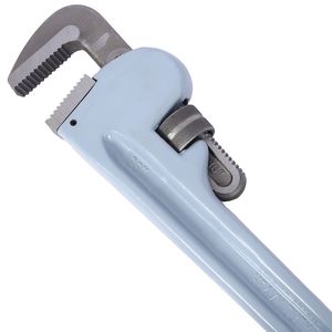 Llave de tubo recta de aluminio de alta resistencia de 36 pulgadas para plomeros, fácil de transportar y con diseño colgable para trabajos de agua - Product Image 6