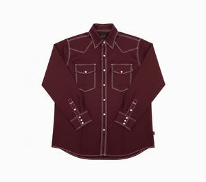 Chemise de travail industrielle pour homme, grande taille, légère, ignifuge, respirante, antistatique, manches longues, 100 % coton, modèle 2026 - Product Image 1