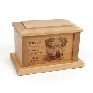 Urna Rectangular de Madera Ecológica de Alta Calidad para Mascotas |   Hecho a Mano |   Venta al por Mayor Directa de Fábrica - Product Image 4