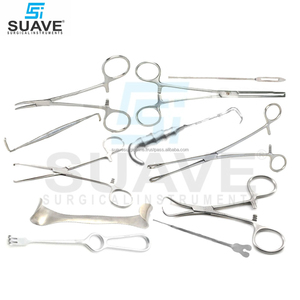 ชุดเครื่องมือผ่าตัดทั่วไป สแตนเลสสตีล คุณภาพสูง ใช้ซ้ำได้ SUAVE SURGICAL INSTRUMENTS - Product Image 2