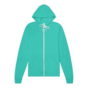 Bella + Canvas 3739 Sponge Fleece <b>Full</b> <b>Zip</b> <b>Hoodie</b> Custom Logo Solid Color Digital Printed 100% Cotton Breathable Winter Men's - Product Image 1