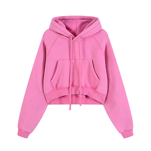 Oversize Women Hoodies Casual Solid <b>Zip</b> <b>up</b> Hooded Sweatshirt Loose Couple Hoodie Streetwear <b>Crop</b> Top Hoodies - Product Image 1