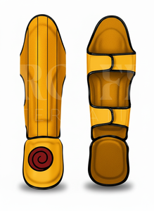 Protège-tibias de qualité supérieure pour le Muay Thai, le kick-boxing et l'entraînement en arts martiaux, en cuir de haute qualité - Product Image 6