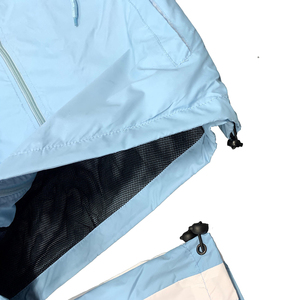 Men's Custom Color Block Tracksuit Hooded Windbreaker <b>Jacket</b> and Jogger Pants 2 Piece Set Sportswear Lightweight Jogging Suit - Product Image 4