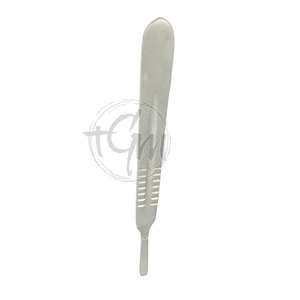 Manche de scalpel chirurgical en acier inoxydable pour des procédures médicales de précision et un support de lame fiable - Product Image 4