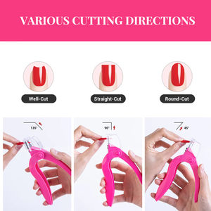 Cortauñas de acero inoxidable al por mayor con hoja curva para uso en uñas, cortador de bordes de uñas, venta de fábrica, alta calidad, duradero - Product Image 6