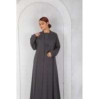 Nouvelle Abaya Resha Émirats Arabes Unis, respirante et légère, pour femmes musulmanes, vêtement traditionnel modeste, vente en gros, longue tenue de designer pour l'Aïd