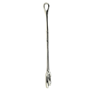 <b>Sponge</b> Holding Forceps <b>Long</b> Shaft Stainless Steel Surgical Instrument with Ring <b>Handle</b> and Curved Serrated Jaw for <b>Sponge</b> Gauze - Product Image 6
