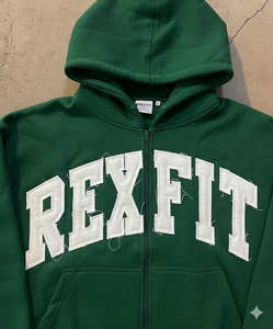 Sudadera con capucha de peso pesado con bordado desgastado, estilo vintage, lavado ácido, con cremallera, logotipo personalizado, proveedor de ropa urbana - Product Image 4