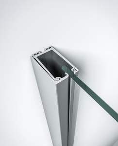 Profilé en T en alliage d'aluminium King 9 KA2080 Série 6000 avec services de découpe, pliage et soudage pour applications de portes et fenêtres - Product Image 2