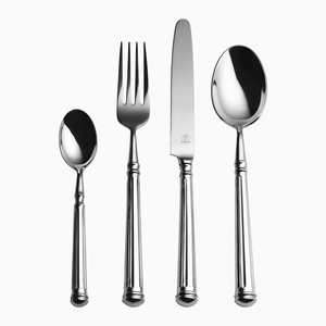 Stainless Steel Cutlery <b>Set</b> With Ornate Handle Mirror Polish Dishwasher Safe Dinner Spoon Fork Knife Cutlery for Restaurants - Product Image 2