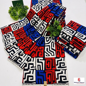 Wholesale African Wax Print Cotton Fabric OEM ODM Custom Fabric Manufacturer Premium Ankara Textile Factory Export Supplier - Product Image 3