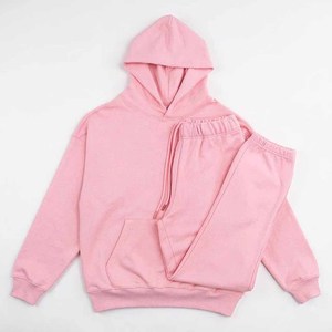 Conjunto Deportivo Minimalista Profesional Personalizado para Hombre, Sudadera y Pantalones Deportivos Ajustados de Felpa Suave de Algodón y Poliéster - Product Image 6